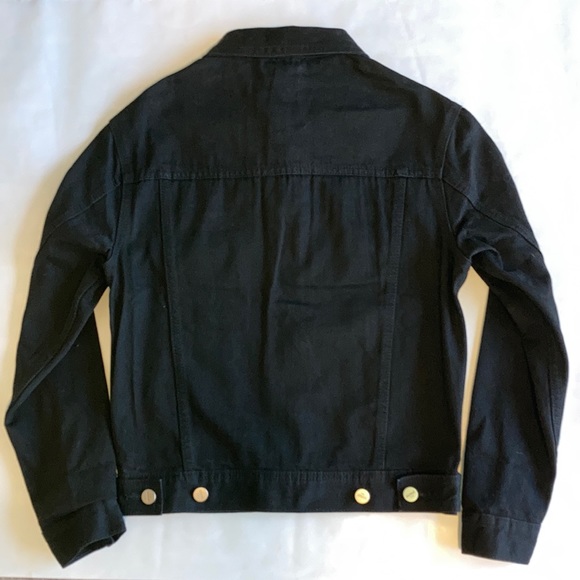 Black denim jacket - Picture 2 of 8